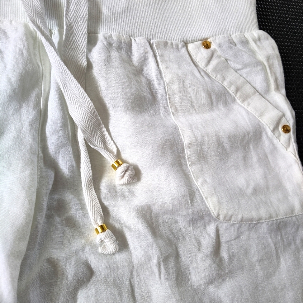Guess linen Capri pants